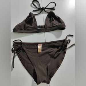 Brown ERES two pieces swimsuit never used
